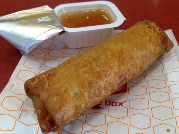 Egg roll Jack in the Box